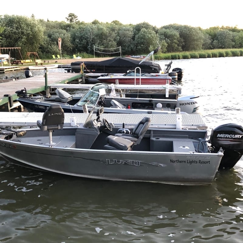 Boat Rentals on Lake Kabetogama Voyageur's National Park Northern Lights Resort
