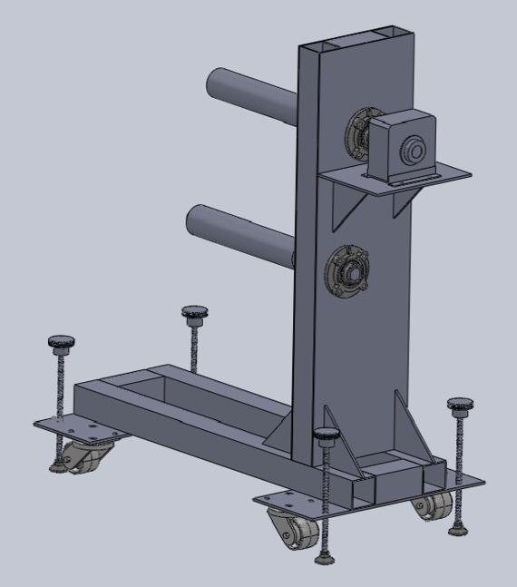 Fabric Unwinder Machine Design Northern Lights Solutions