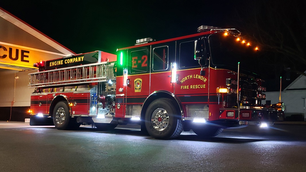 North Lenoir Fire & Rescue Places New Engine in Service North Lenoir