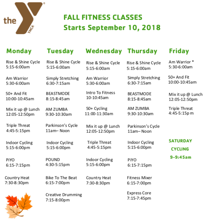 fallgrid_image Dickinson YMCA, Iron Mountain, MI