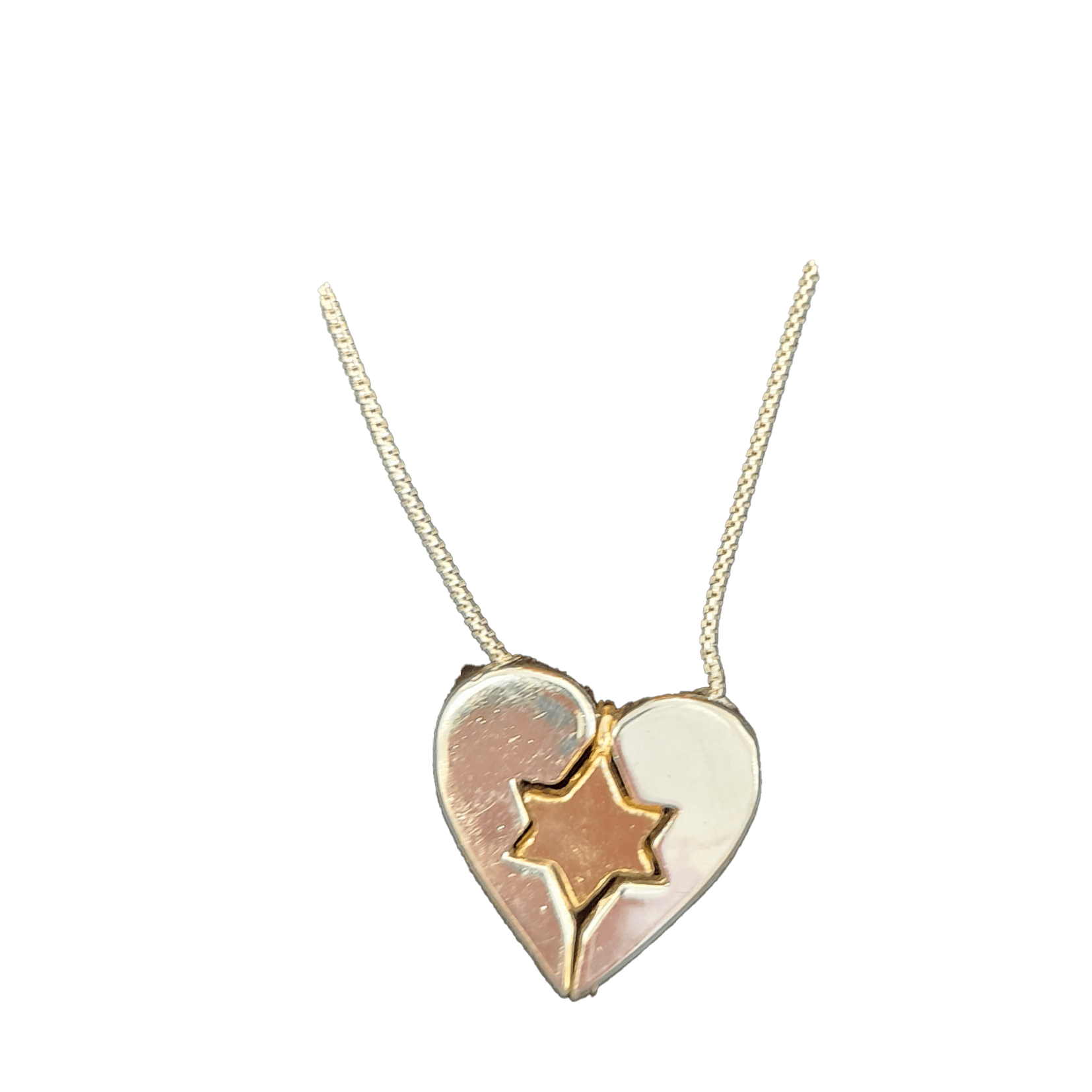 Heart/Star necklace National Museum of American Jewish Military History