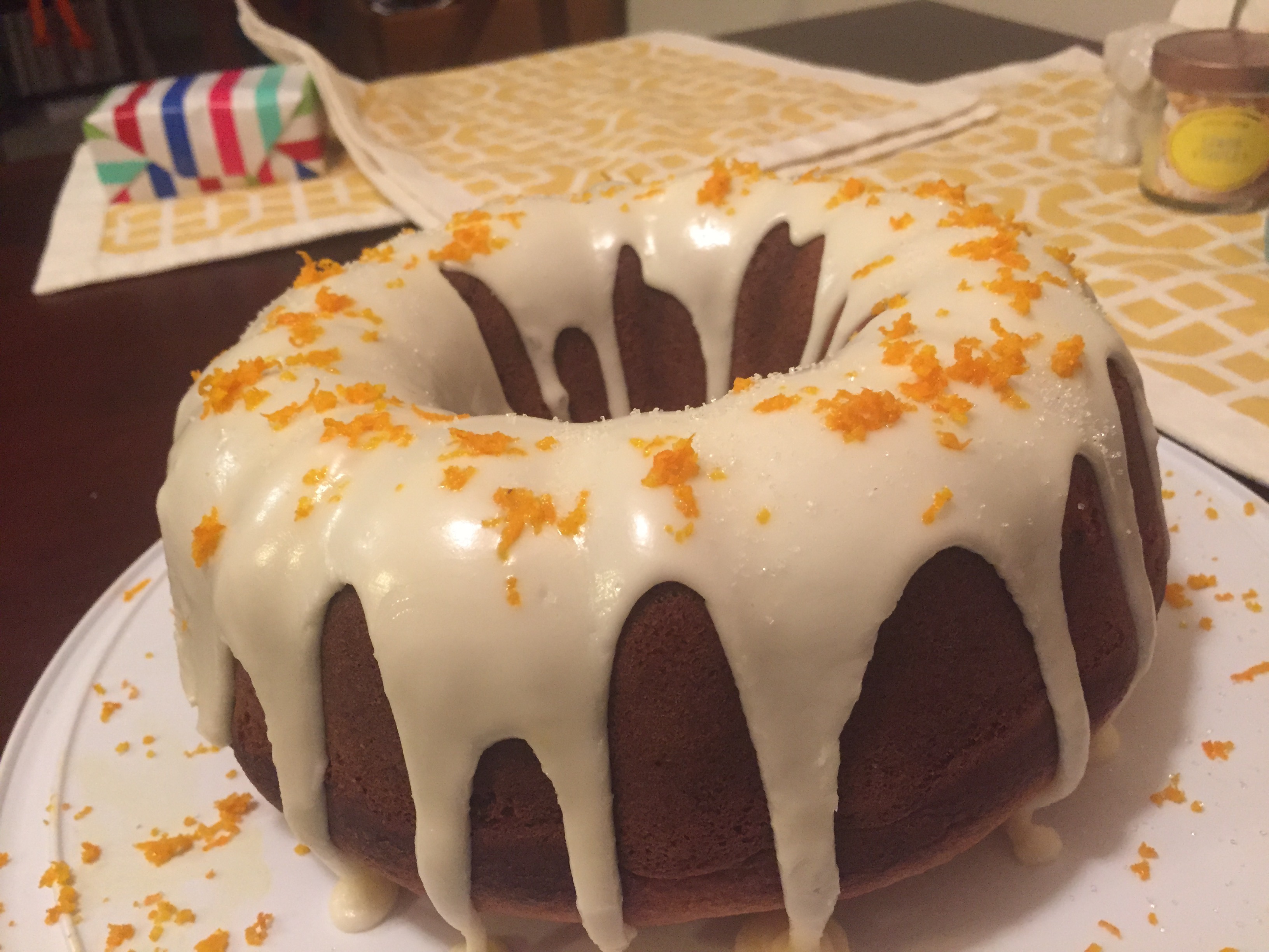 Orange Creamsicle Bundt Cake Savoy Truffle Shuffle