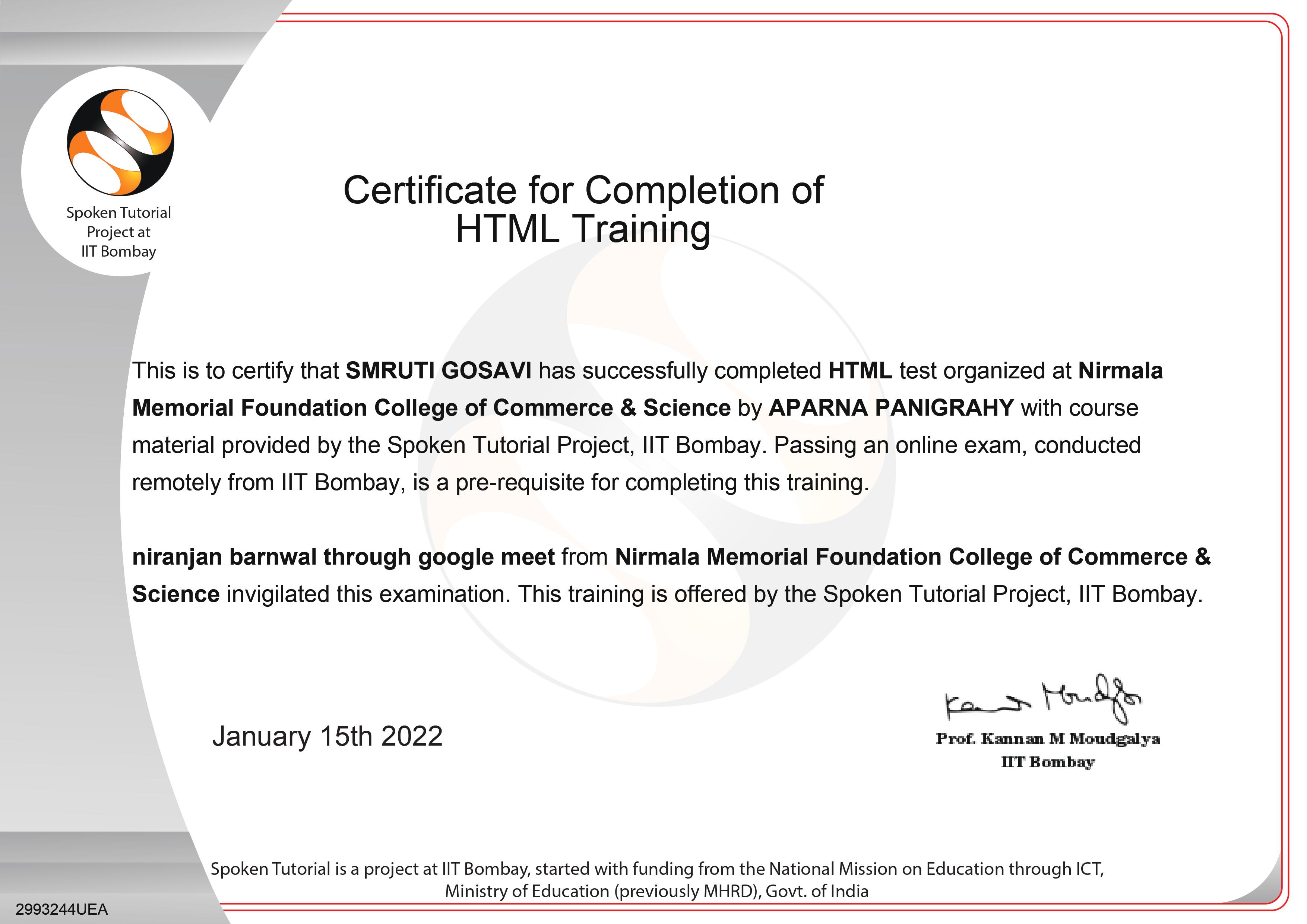 NMF Degree College Nirmala Memorial Foundation College of Commerce