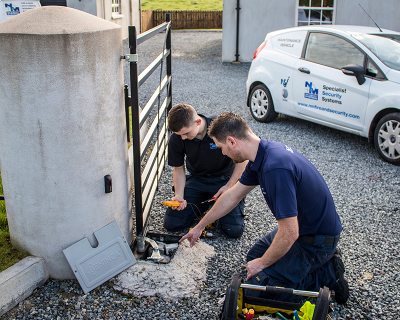 Automatic Gates, Electric Gates, Access Control, CCTV Systems, Newry