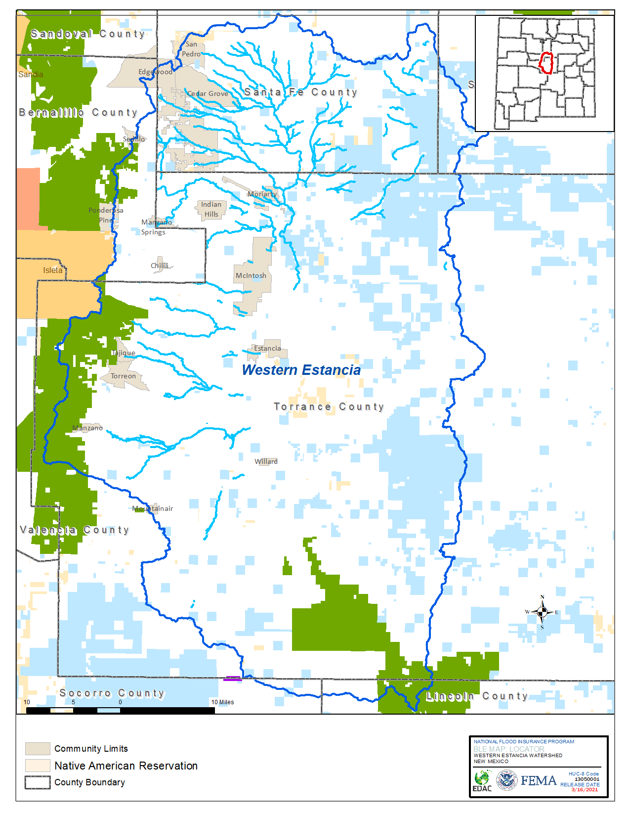 Western Estancia Watershed