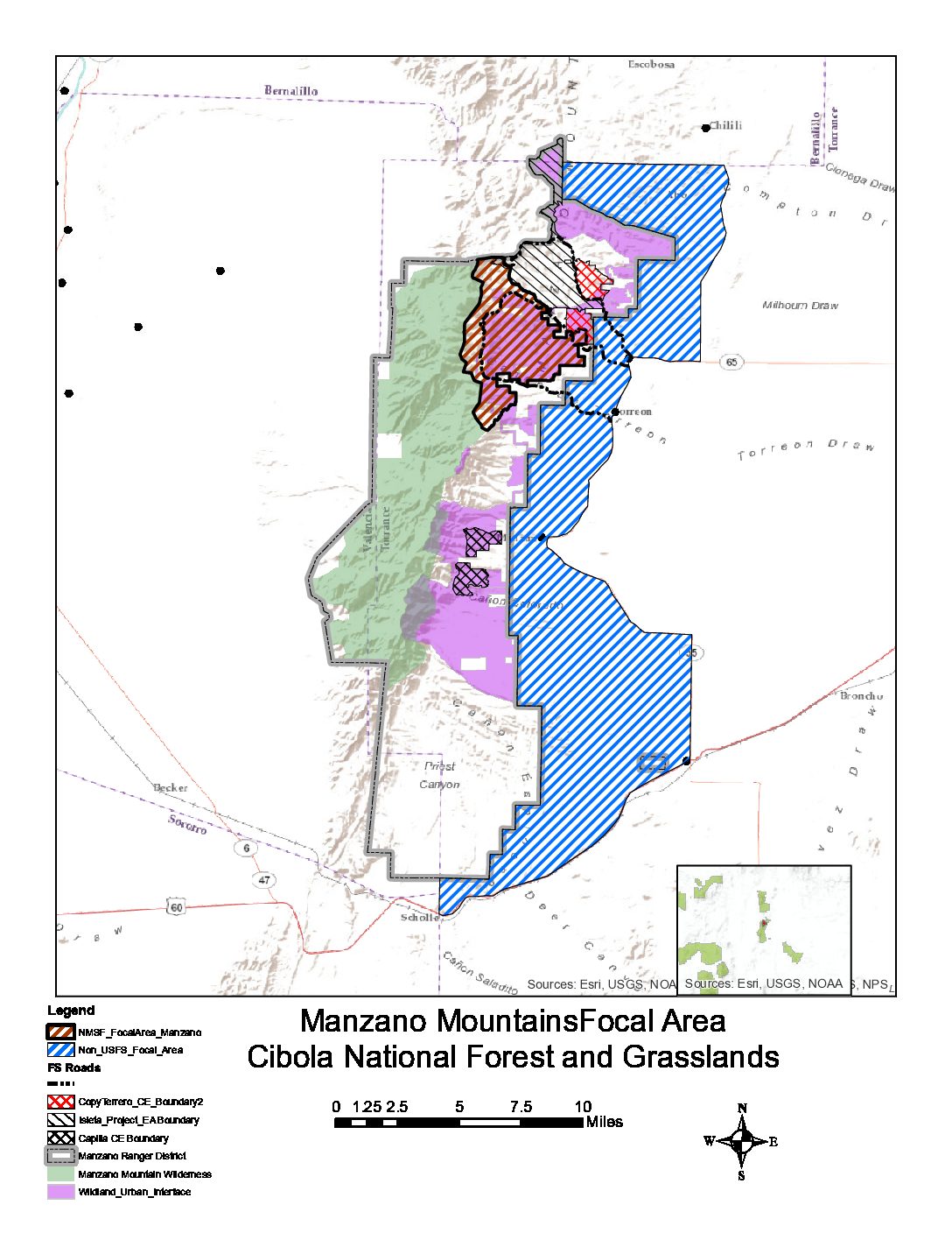 Mountainair Collaborative New Mexico Forest and Watershed Restoration