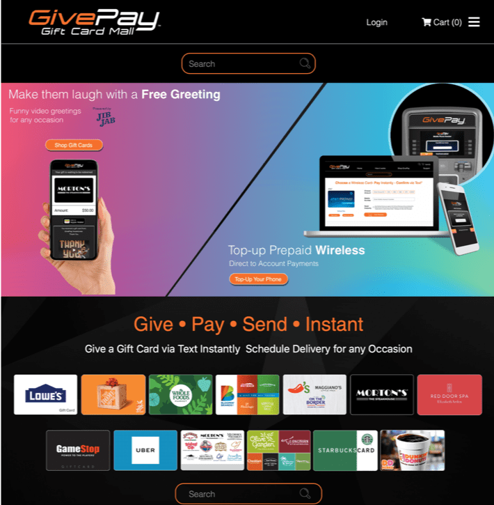 Gift card mall for ATMs adds online component ATM Marketplace