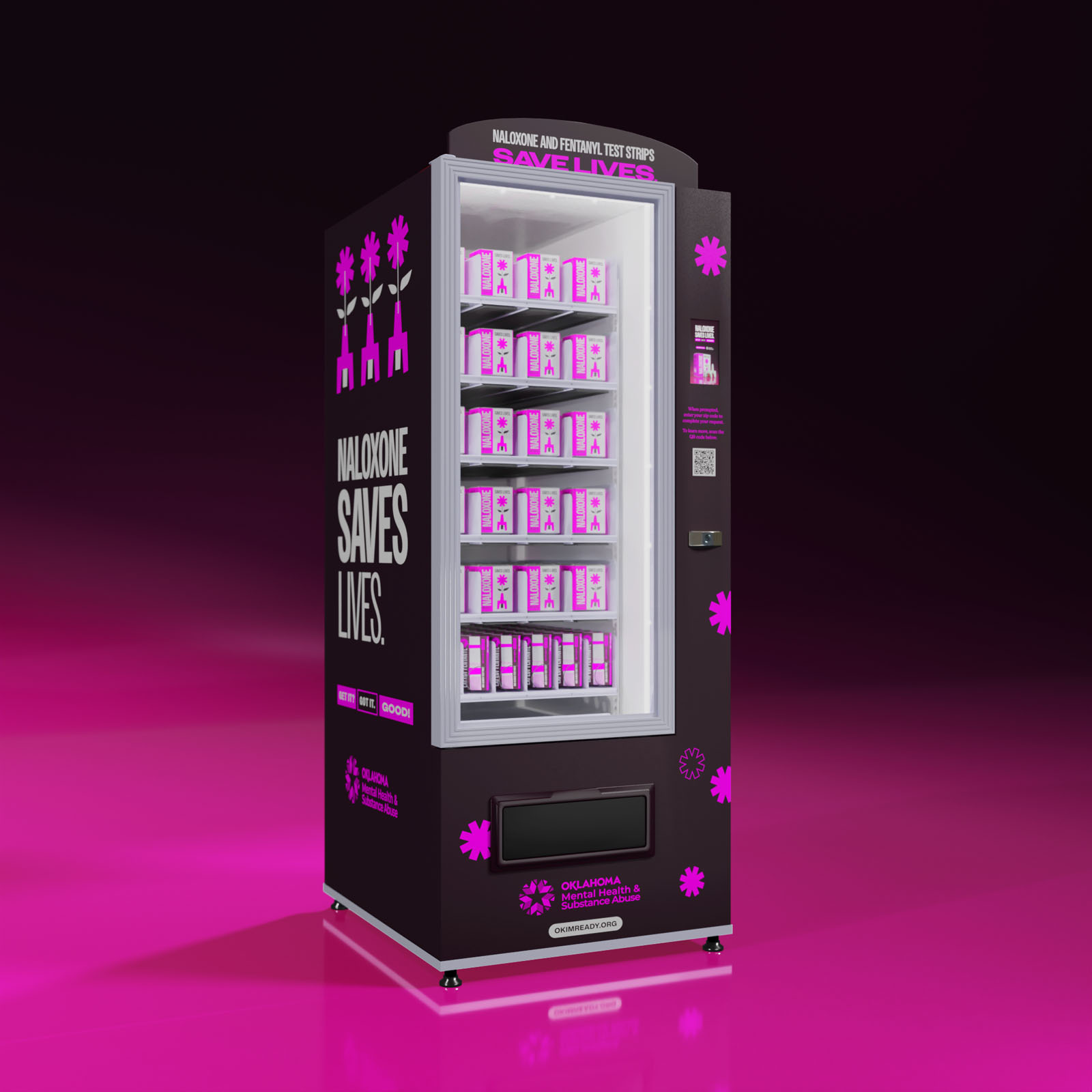 Narcan machines planned for Oklahoma turnpike rest stops Vending Times