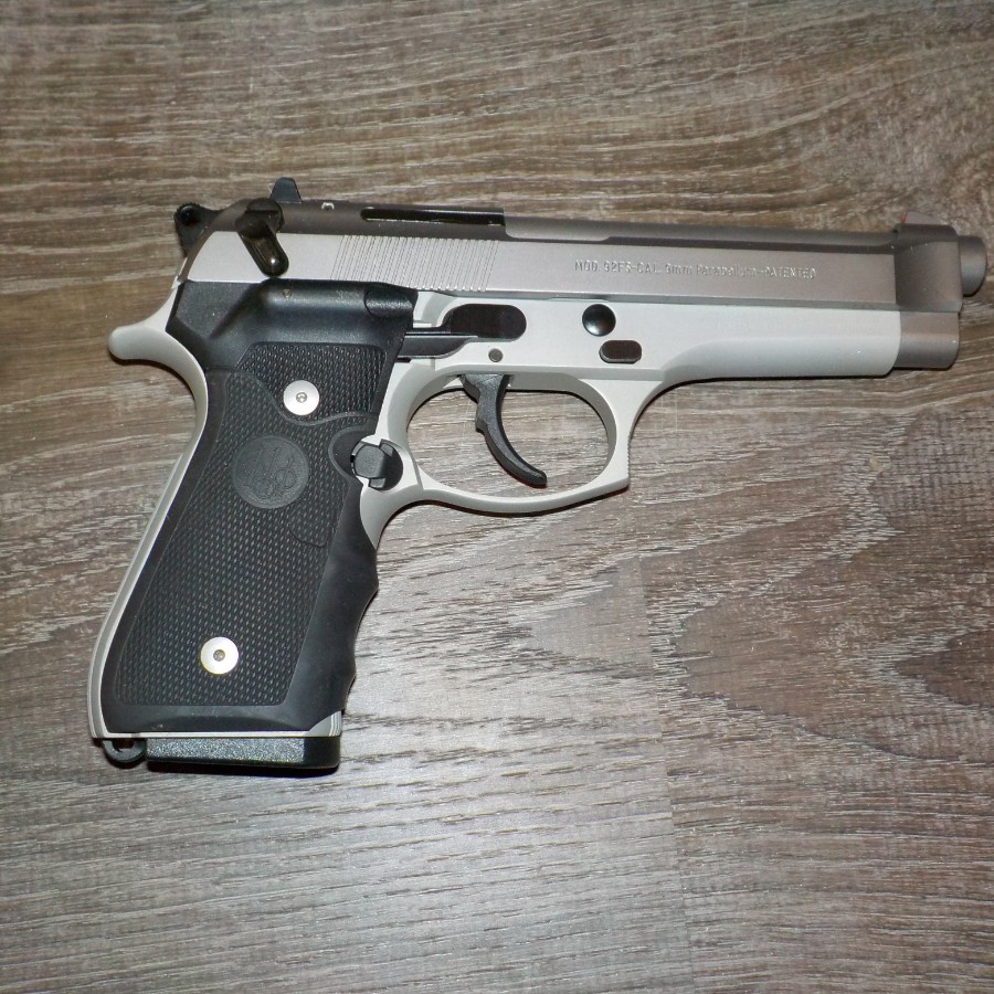 Beretta 92FS 9mm STAINLESS STEAL « NM Firearms Classifieds