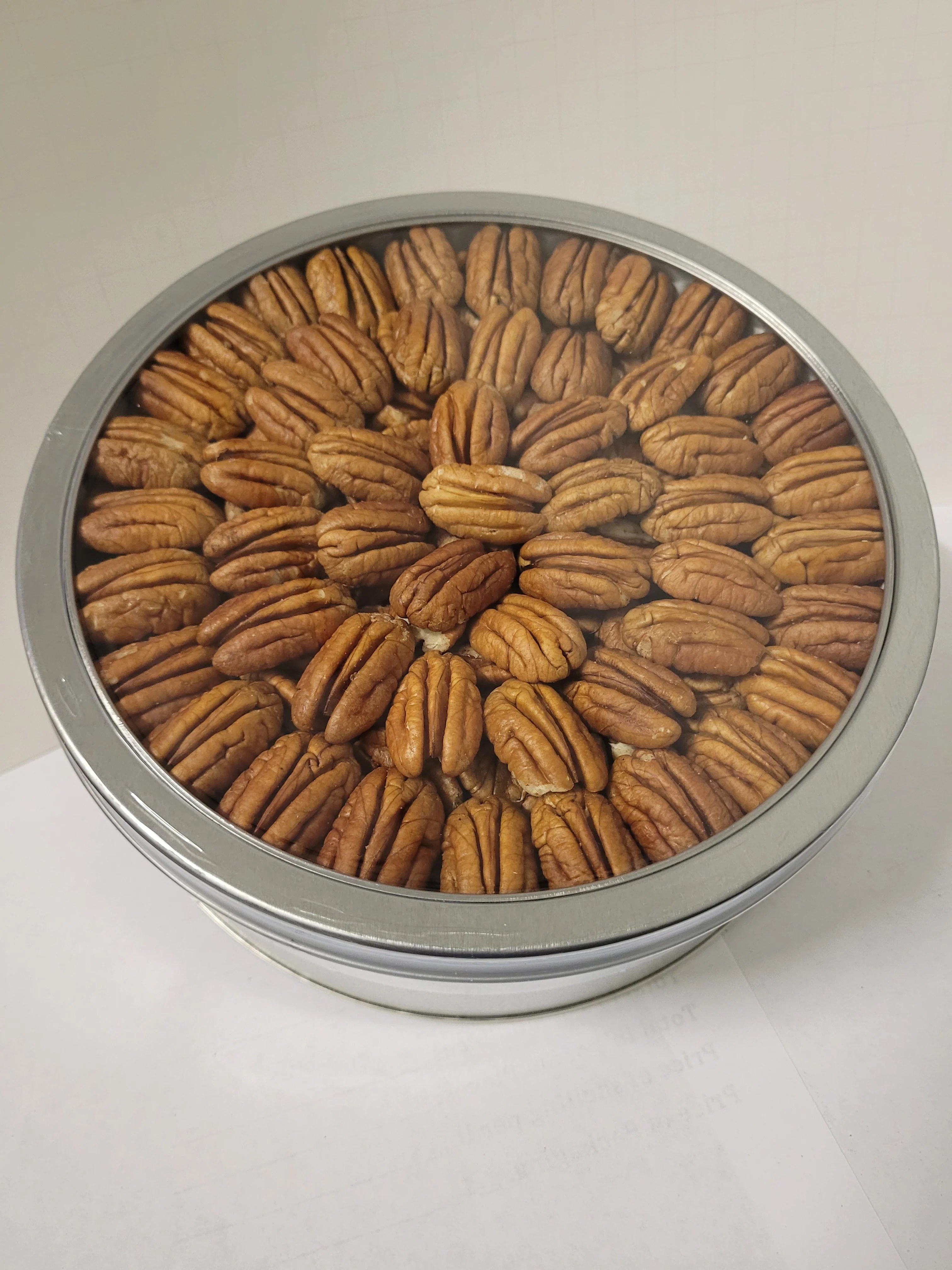 Pecan Halves Tin New Mexico Pecan Company