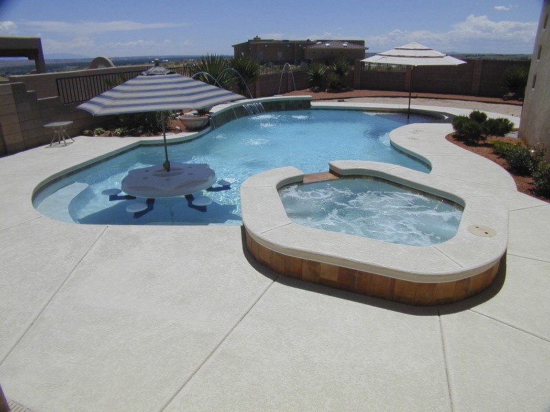 Residential Pools & Spas New Mexico Pools and Spas, Inc