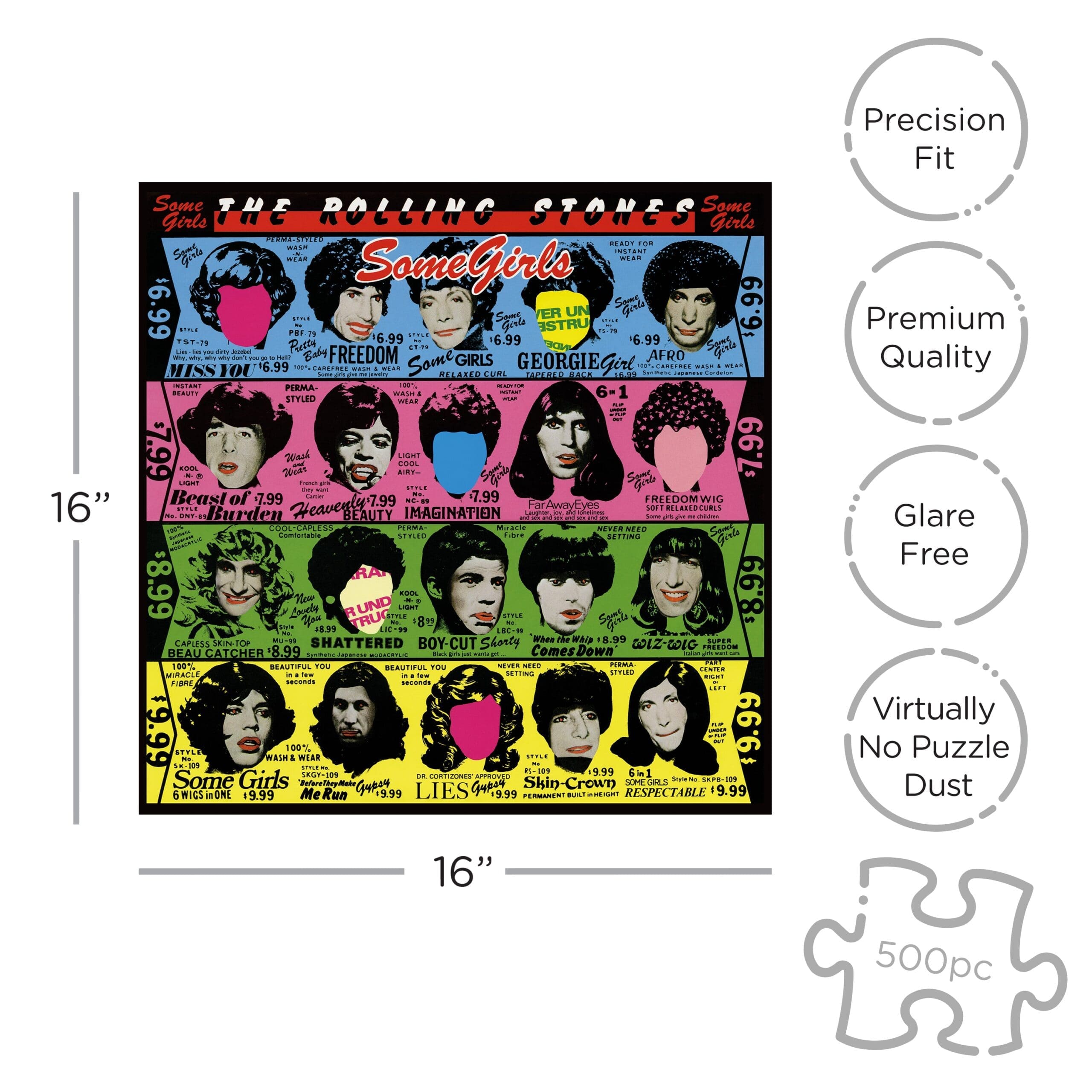 Rolling Stones Some Girls (500 Piece Jigsaw Puzzle) NMR