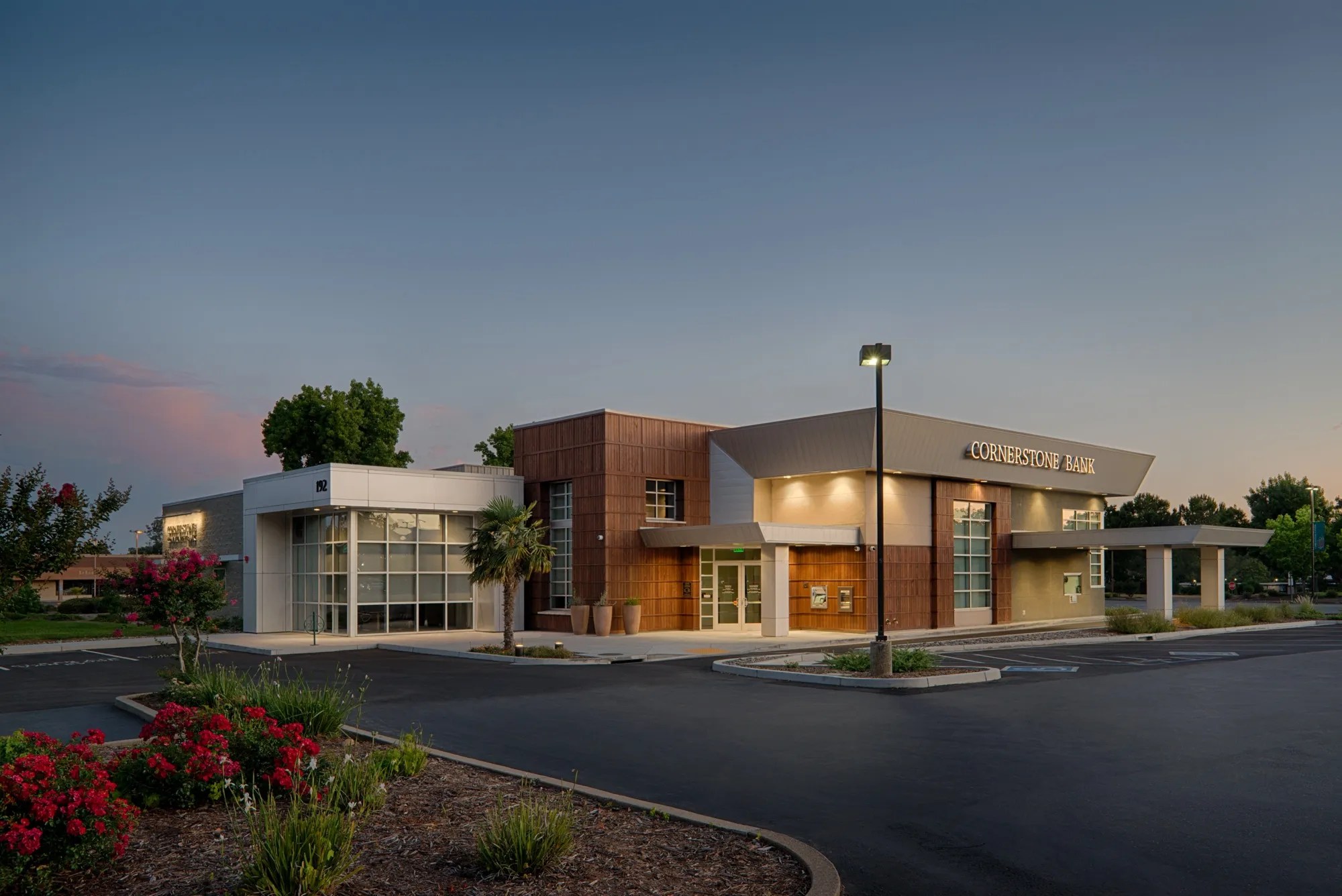 Cornerstone Bank Hartnell Branch Nichols Melburg & Rossetto NMR Architects + Engineers