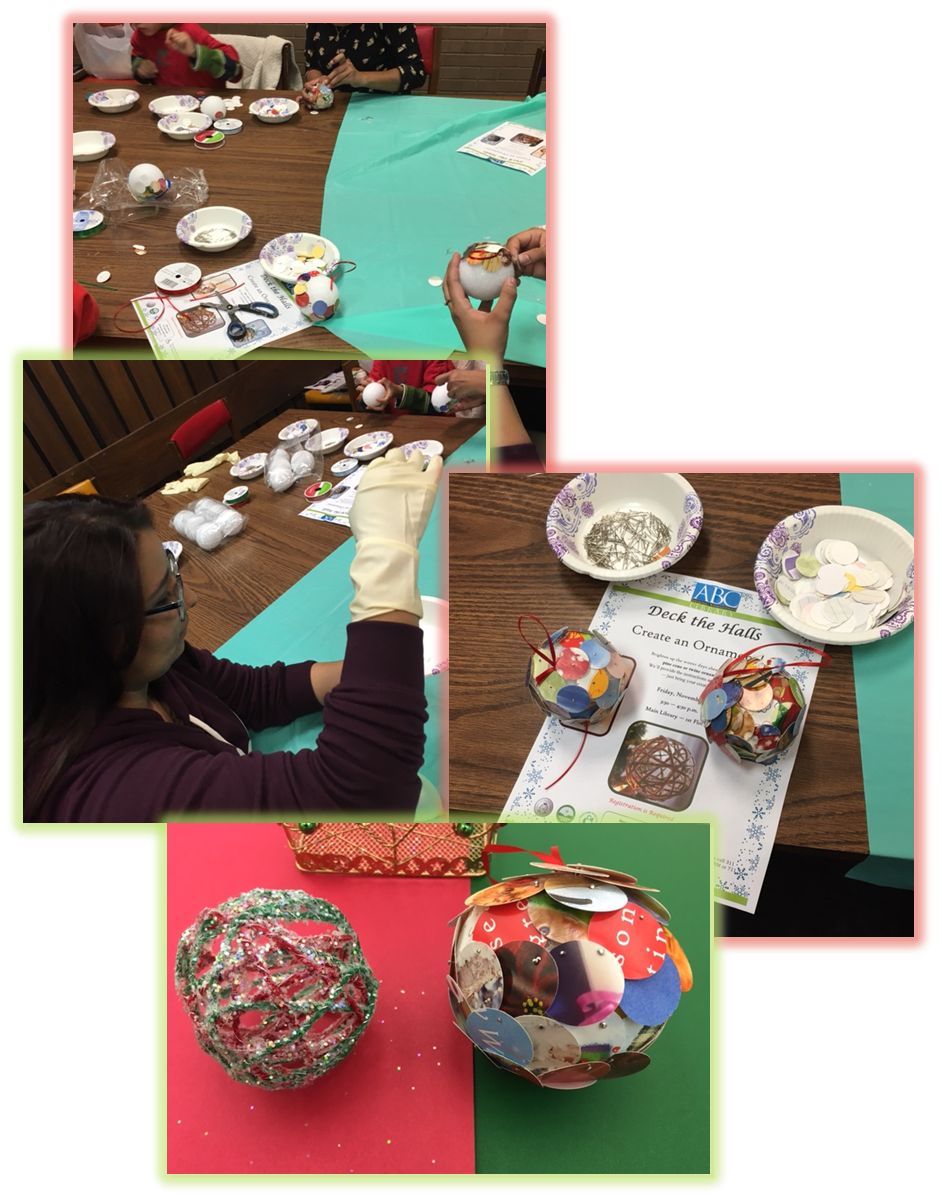Create an Ornament Program at the ABQ Main Library New Mexico State