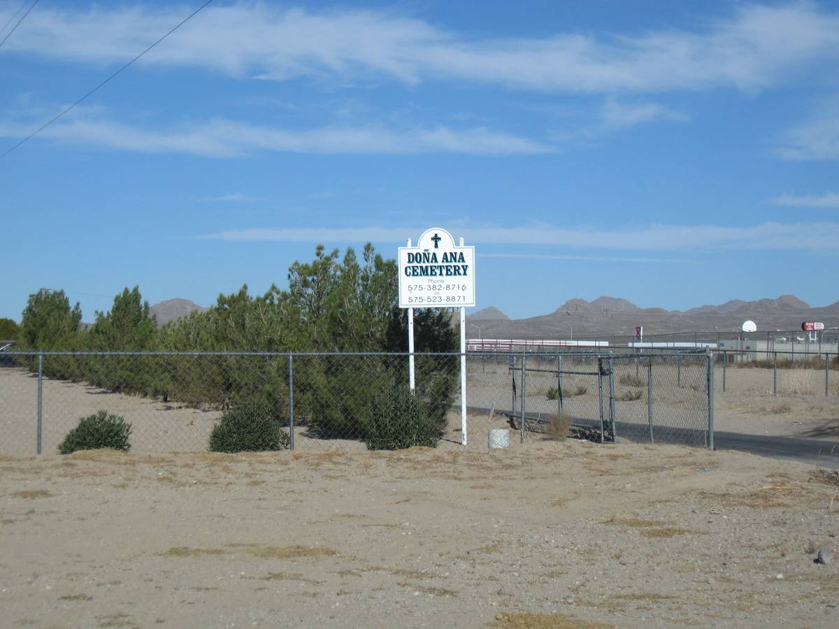 Dona Ana Cemetery, Doña Ana County, New Mexico New Mexico Tombstone