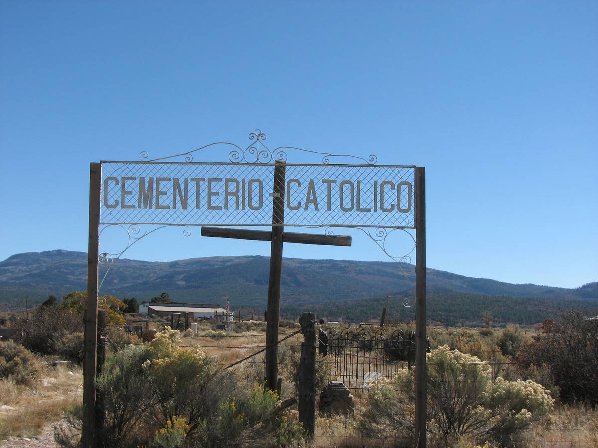 Cemeterio Catolico, Los Ojos, Rio Arriba County, New Mexico New