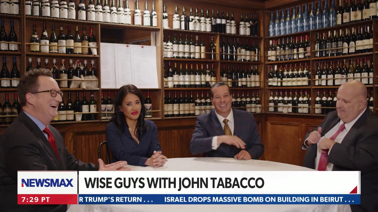 NEWSMAX TV Live News Videos Wise Guys with John Tabacco