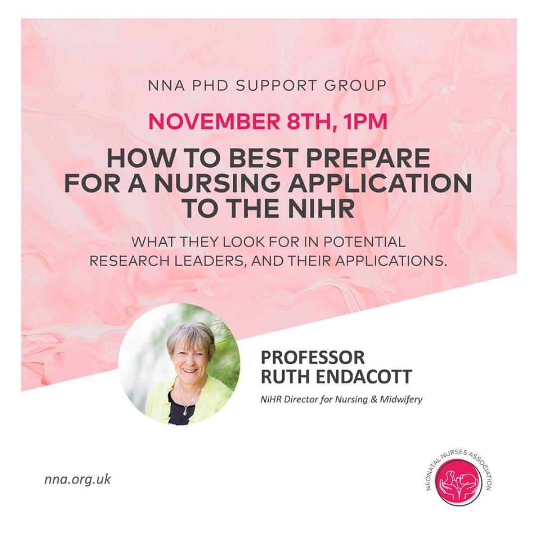 How to best prepare for a nursing application to the NIHR with Prof