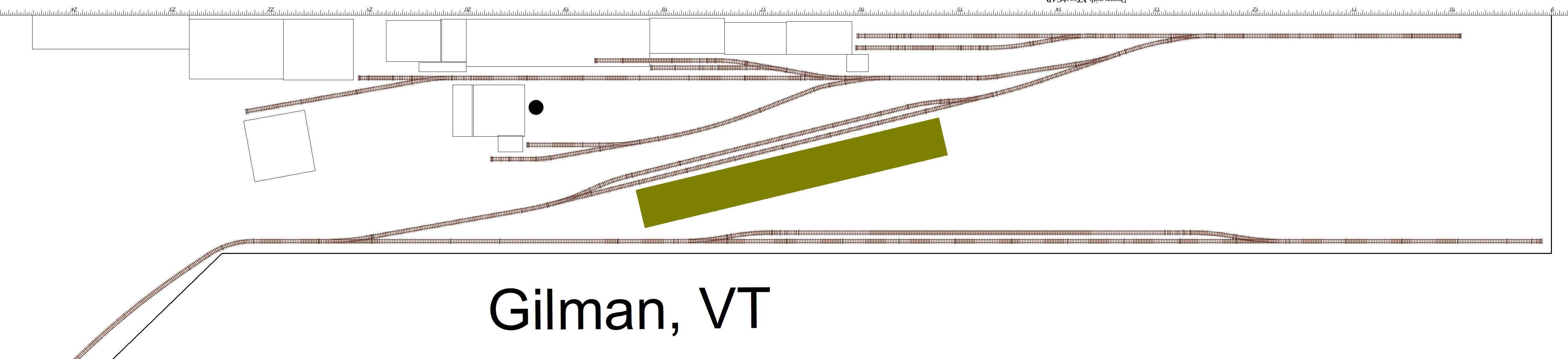 Gilman, VT Details Northern New England Scenic Model Railroad