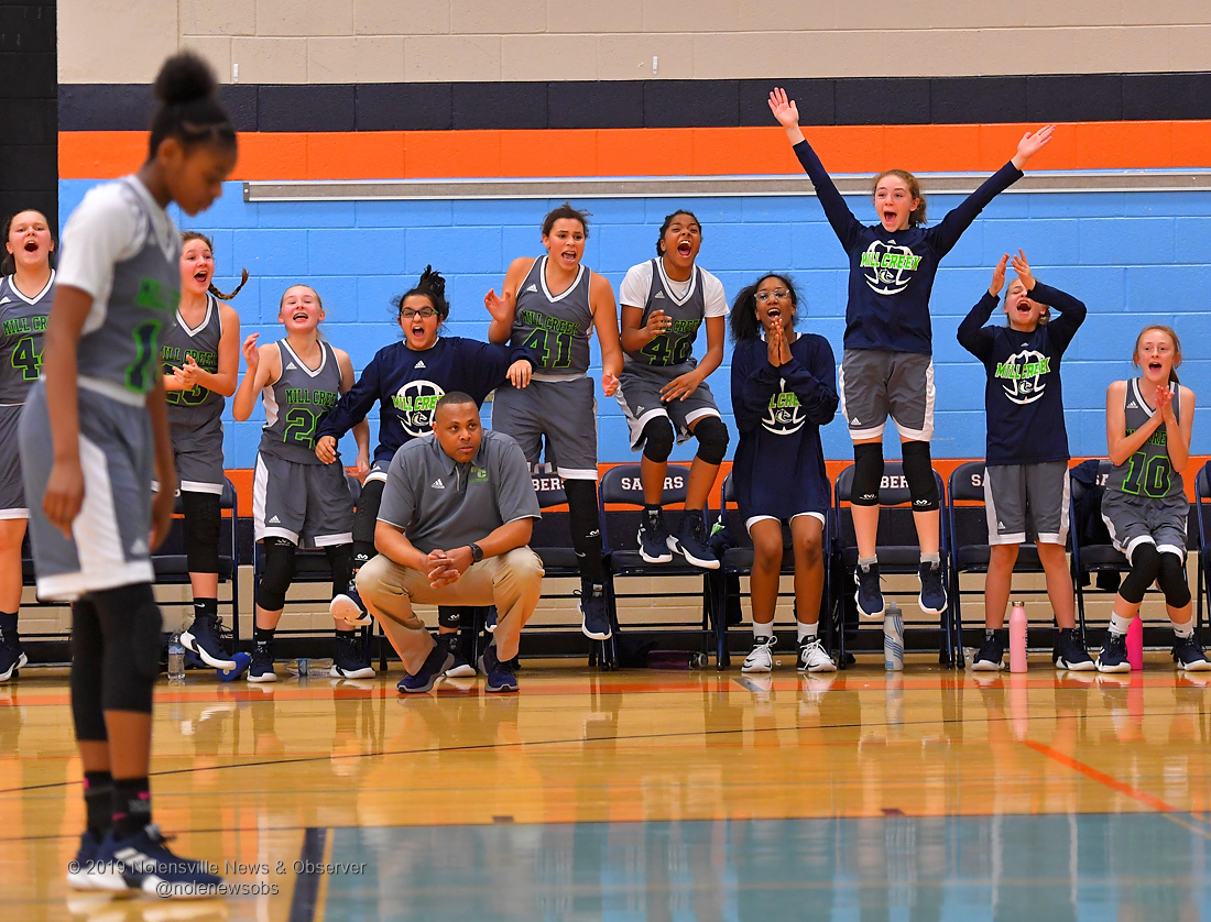 Mill Creek Middle Girls Narrowly down Sunset AllTenn Sports