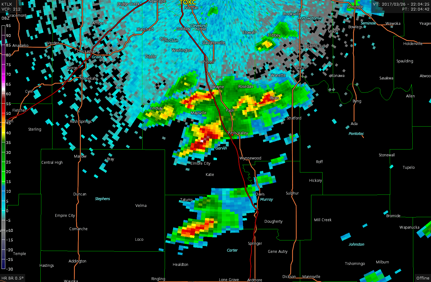 March 26, 2017 Konawa, Oklahoma Tornado NNWX.US