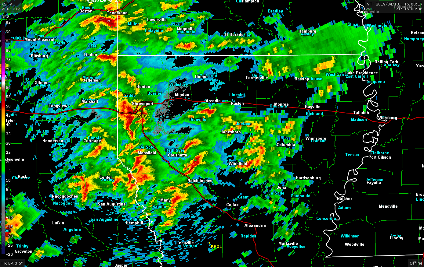 April 13, 2019 Failure in Louisiana NNWX.US