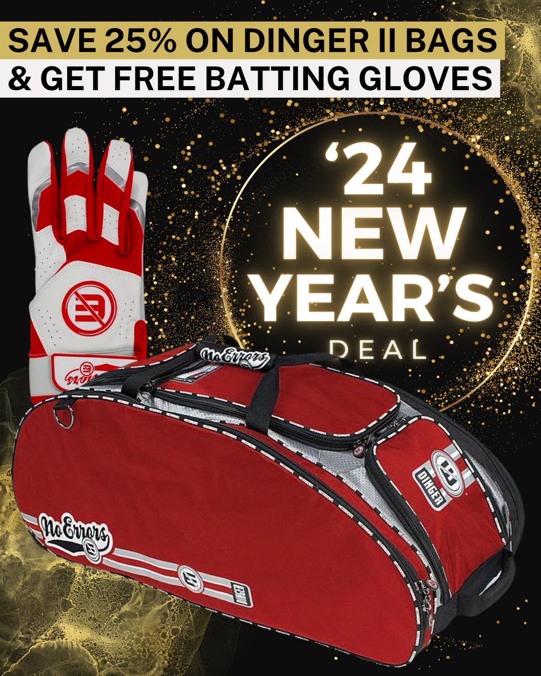 Catchers Bags Baseball & Softball Catcher Bag NO ERRORS Catchers Bag