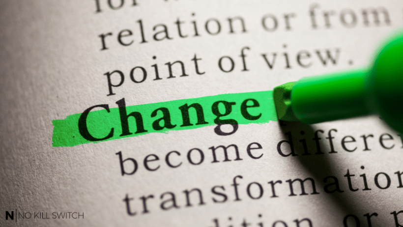 Changes, changes, changes