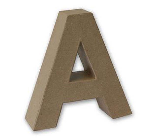 Paint it yourself Cardboard letters » No42