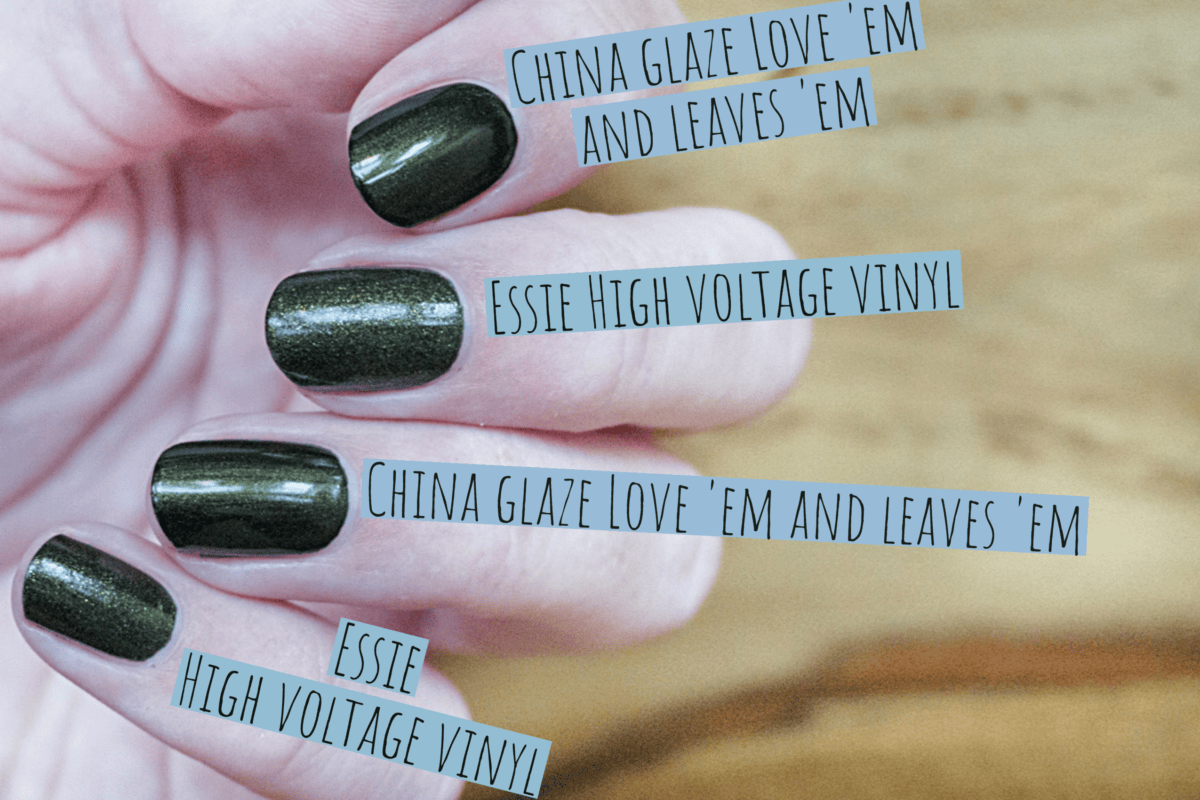 Swatches of the Essie fall 2021 collection Noae Nails