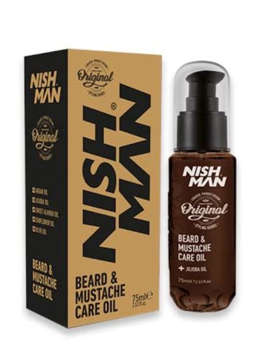NISH BEARD & MUSTACHE CARE OIL Noag's Market