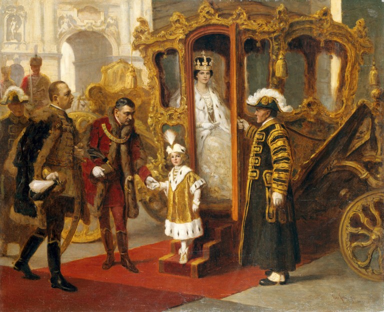 The Traditional Burial Ceremony of a Hapsburg Prince Nobility and