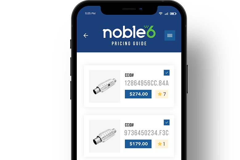 The Most Trusted Catalytic Converter Recycling Program Noble6