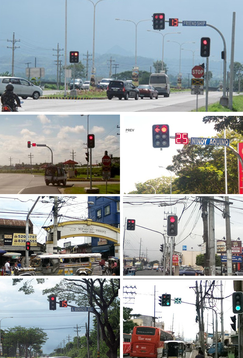 traffic signal light portable traffic signal solar power traffic