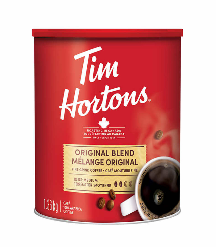 Tim Hortons Original Blend Fine Grind Coffee, 1.36 kg Noble Linen