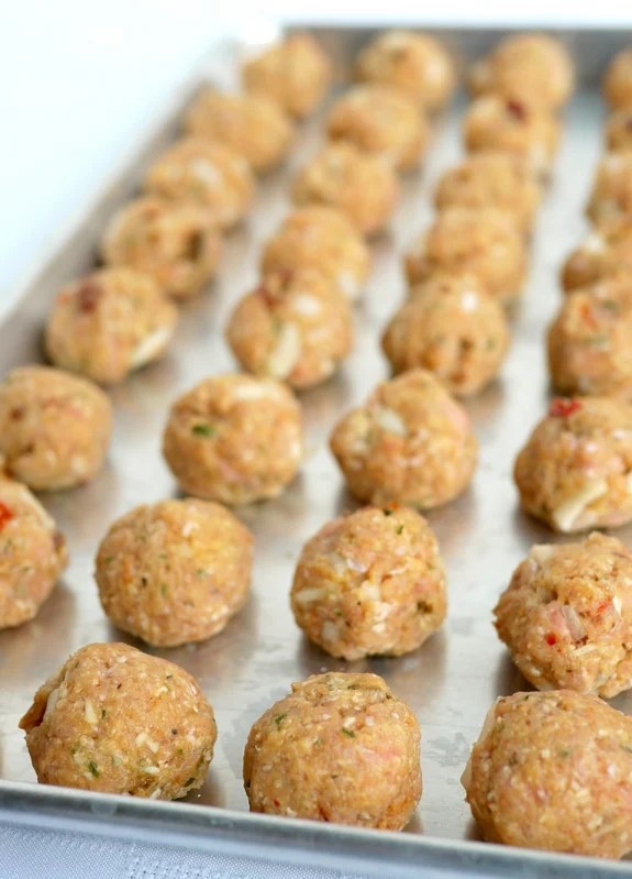 Mini Turkey Chipotle Meatballs