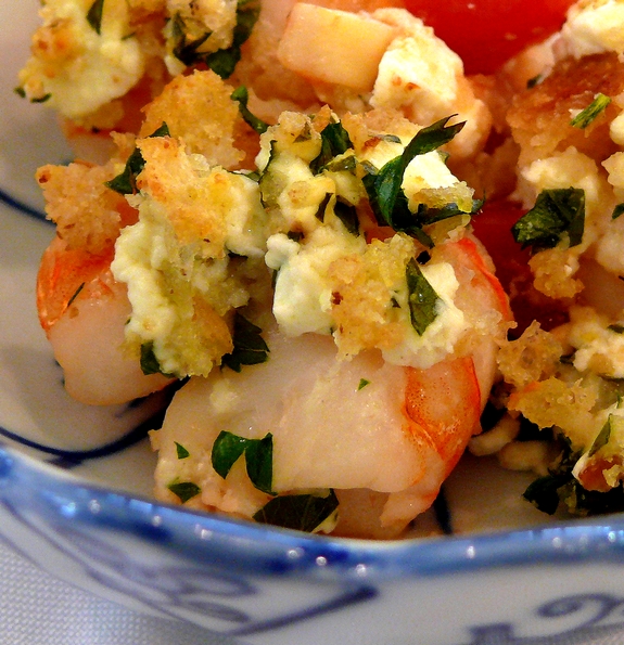 Baked Shrimp with Fennel and Feta Noble Pig