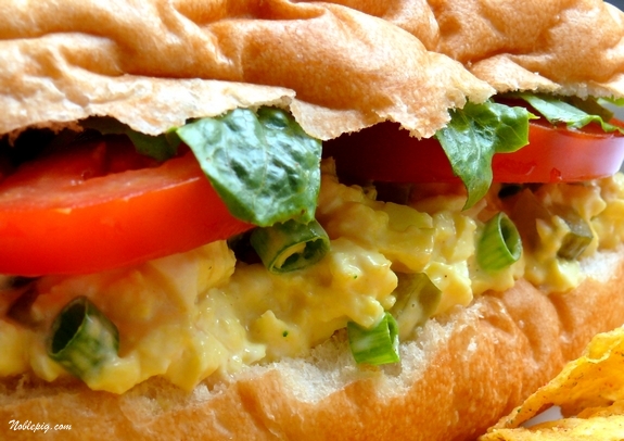 Scrambled Egg Salad