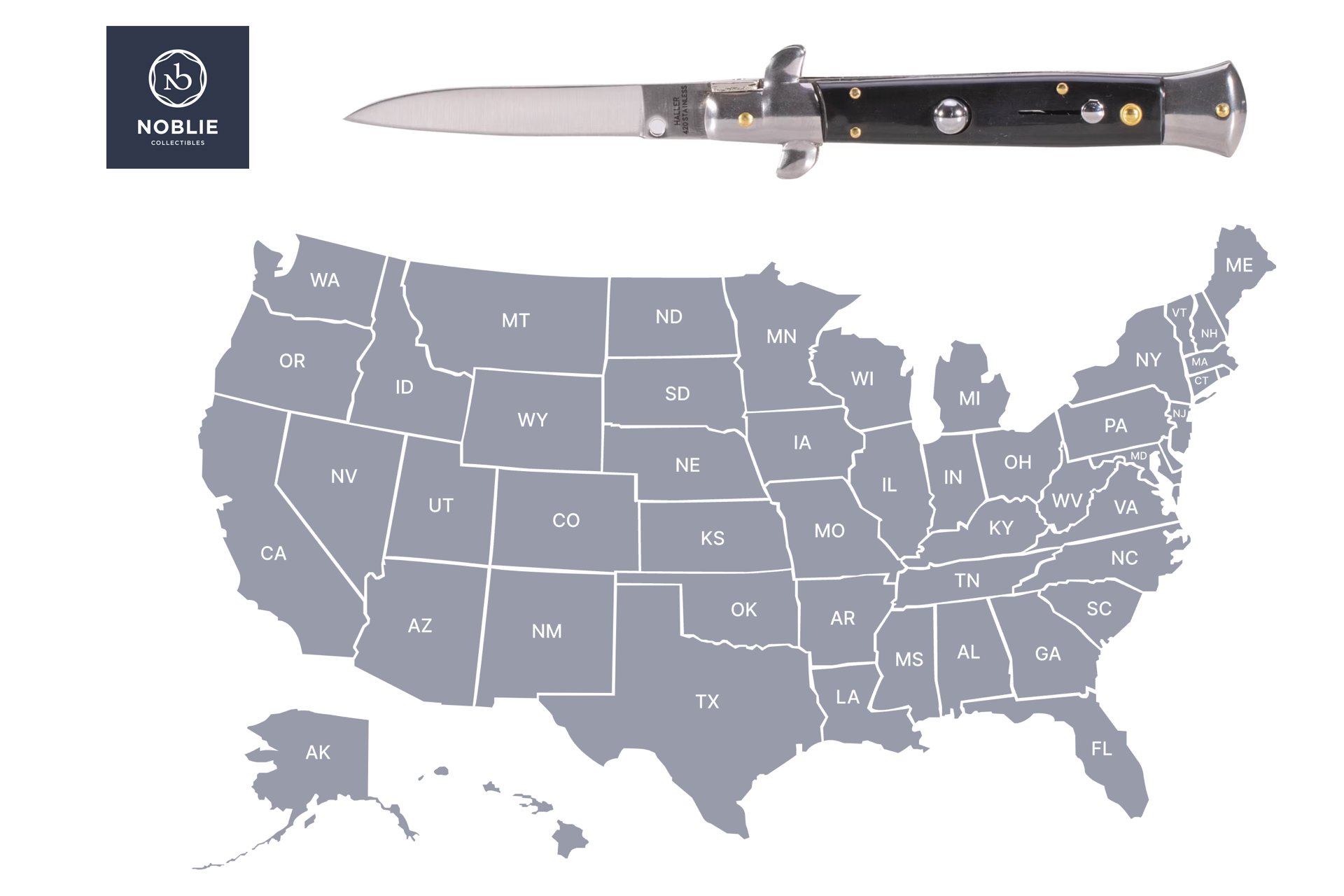 Switchblade Laws by State Owning, Carrying, and Legality
