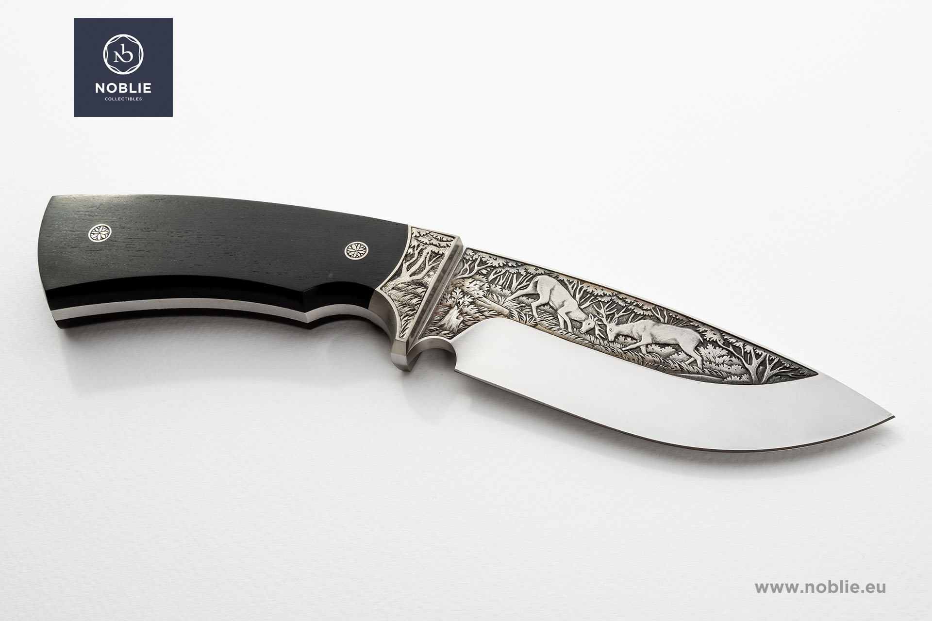 Red deer knife Noblie Online knife store