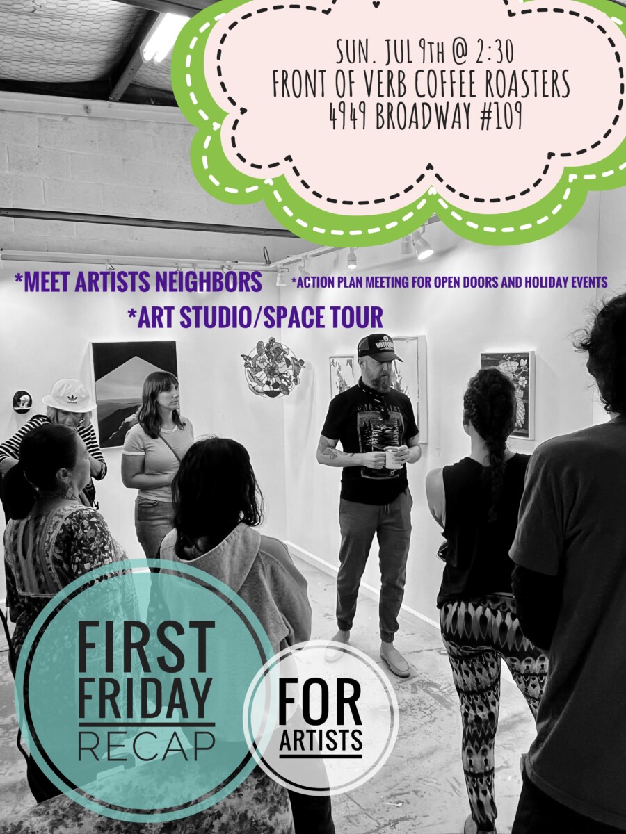 First Friday Recap for Artists NoBo Art District