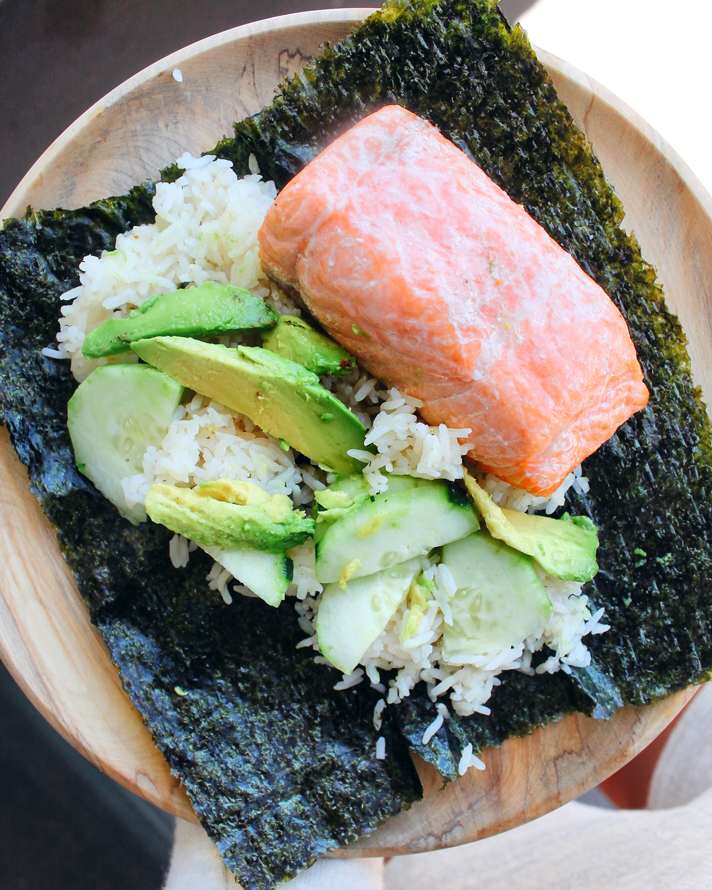 Salmon Avocado "Un"Roll
