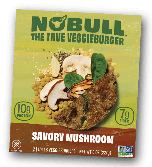 NoBull Burger, the TRUE veggieburger