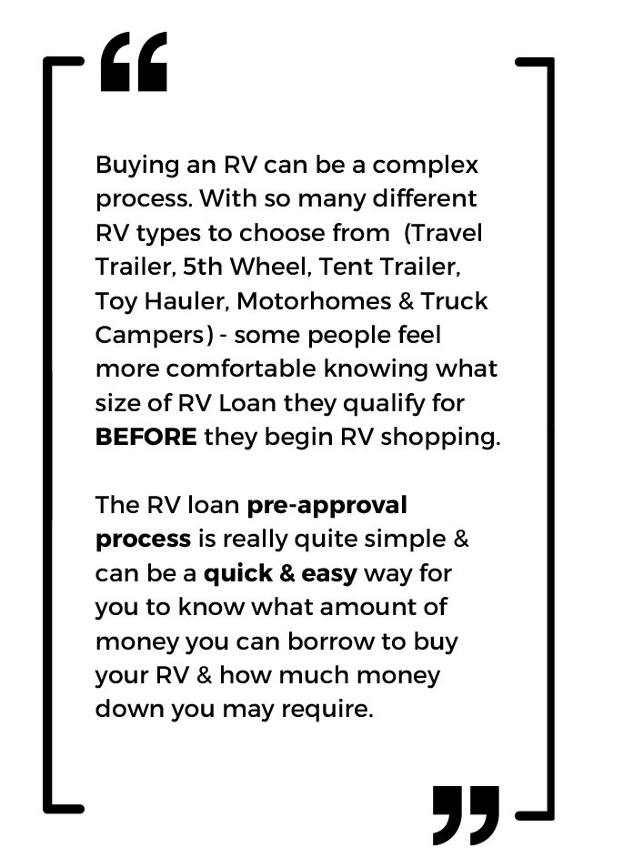 RV Financing No Bull RV Sales