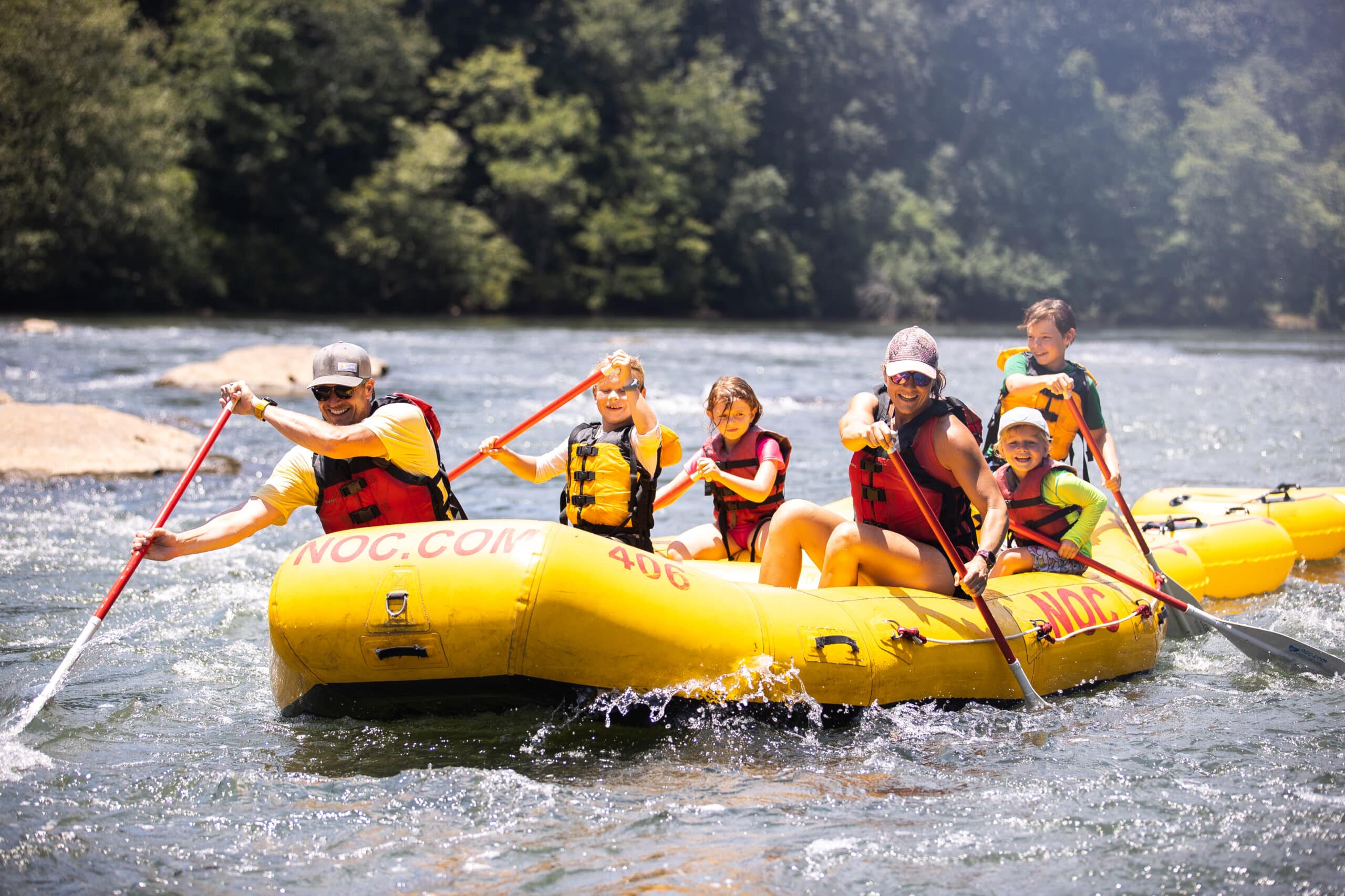 Chattahoochee River Raft Metro Nantahala Outdoor Center