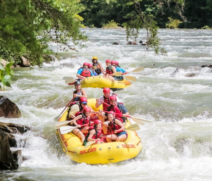 Ocoee River Rafting Middle Ocoee Nantahala Outdoor Center