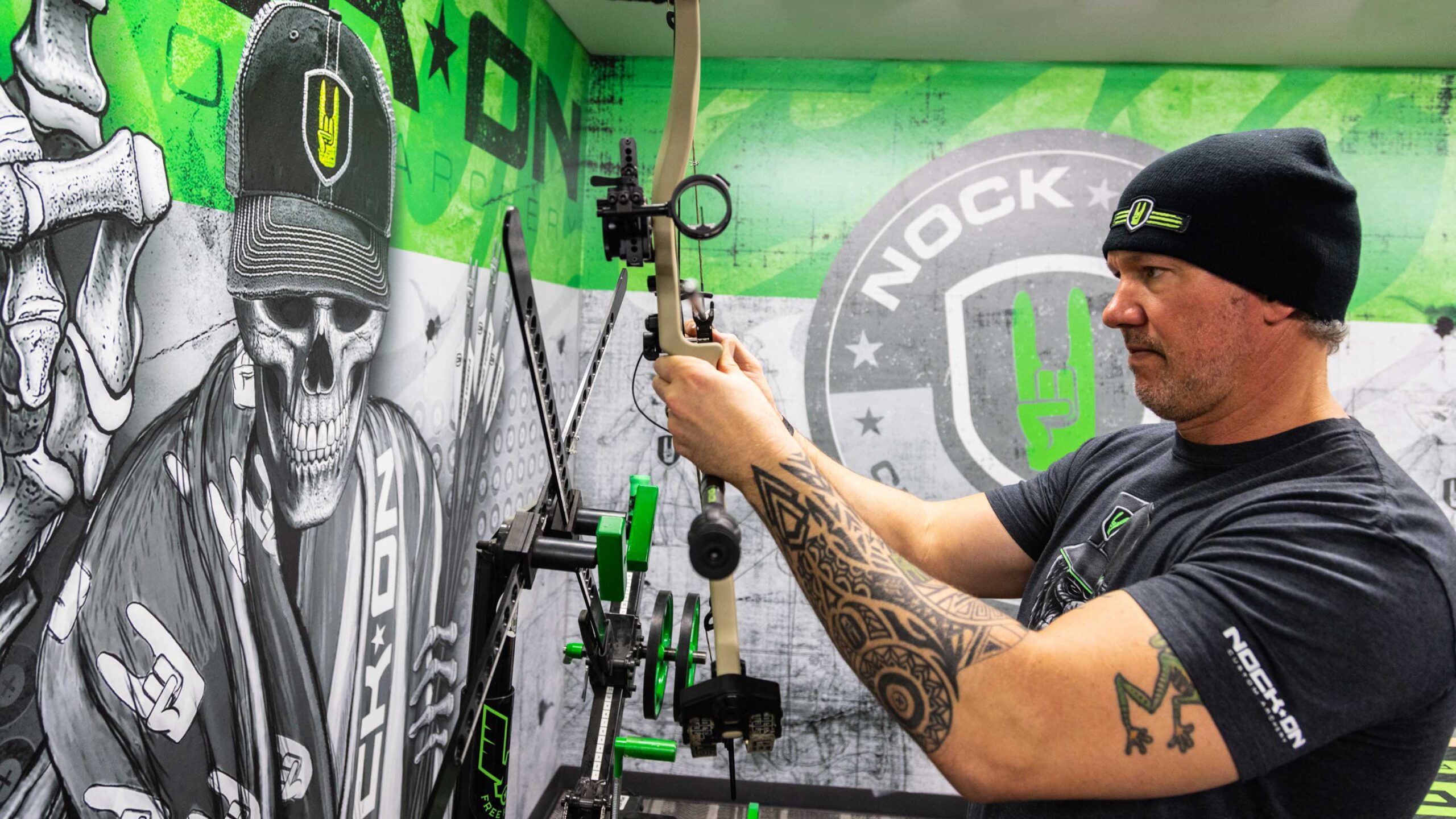 JOHN DUDLEY'S TARGET BOW SETUPS Nock On Archery