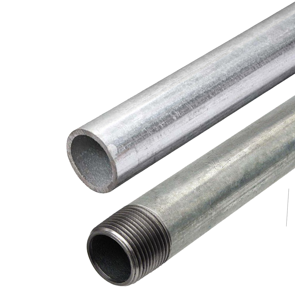 Galvanized Steel Pipe Sch-40 Threaded & Coupled / Plain End – KH Metals