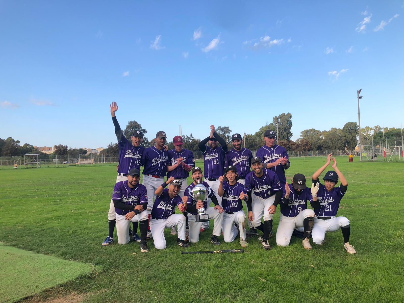 Luxol Mustangs Crowned National Baseball League Champions Maltese