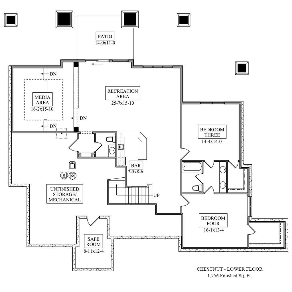 Chestnut Floor Plan NoCO Custom Homes CO Construction